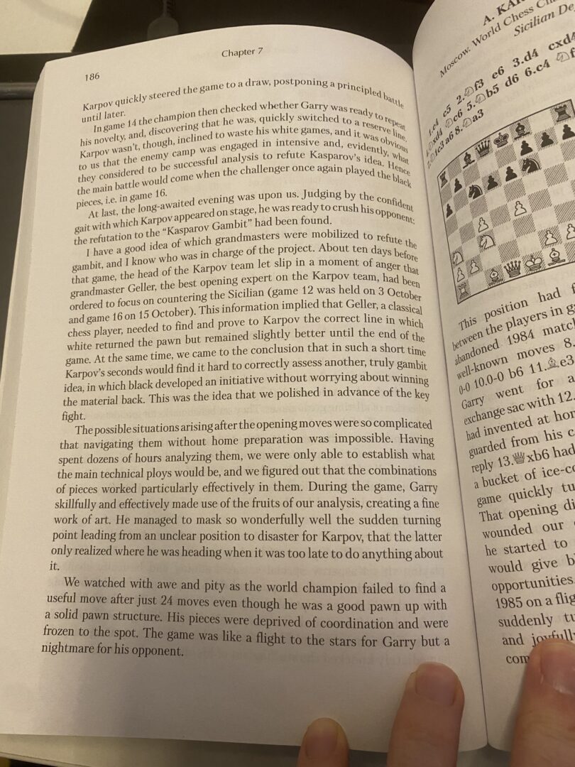 Coaching Kasparov: Book - Chessentials