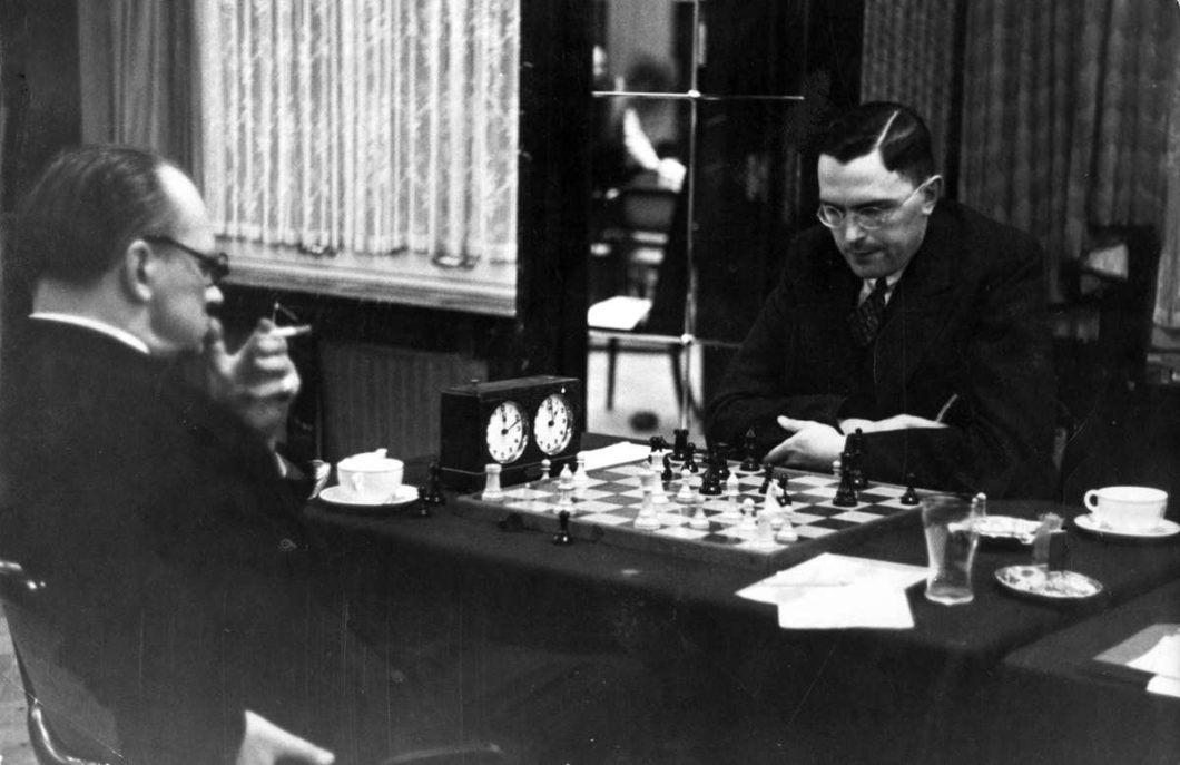 Alekhine and Capablanca, 1927  History of chess, Chess, Chess master