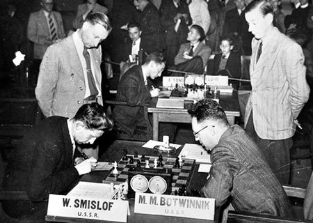 Botvinnik vs. Bronstein  World Chess Championship 1951 