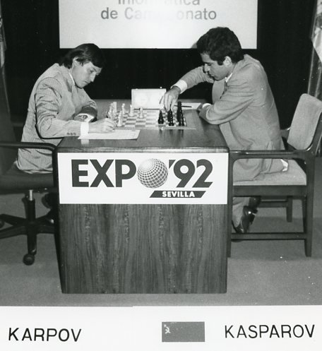 Kasparov - Karpov World Championship Match (1987) chess event