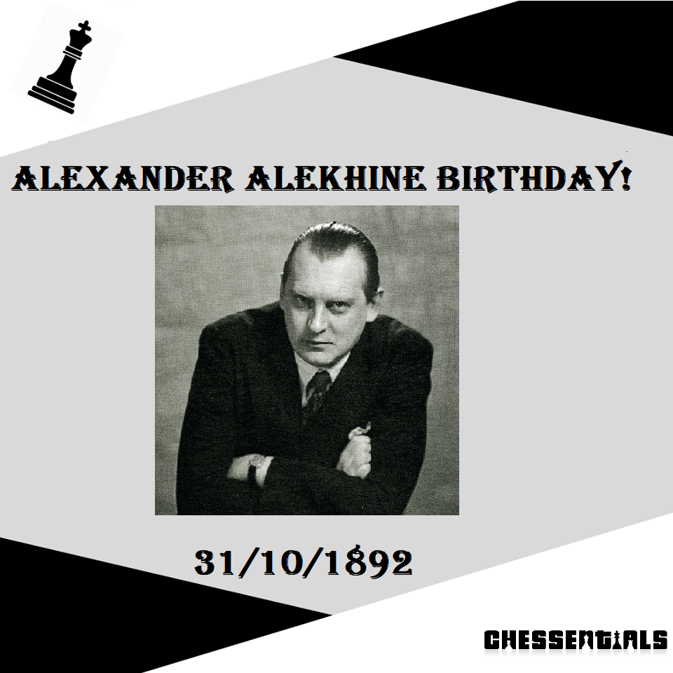 Chess Alexander Alekhine 130th Anniversary MNH Stamps 2022