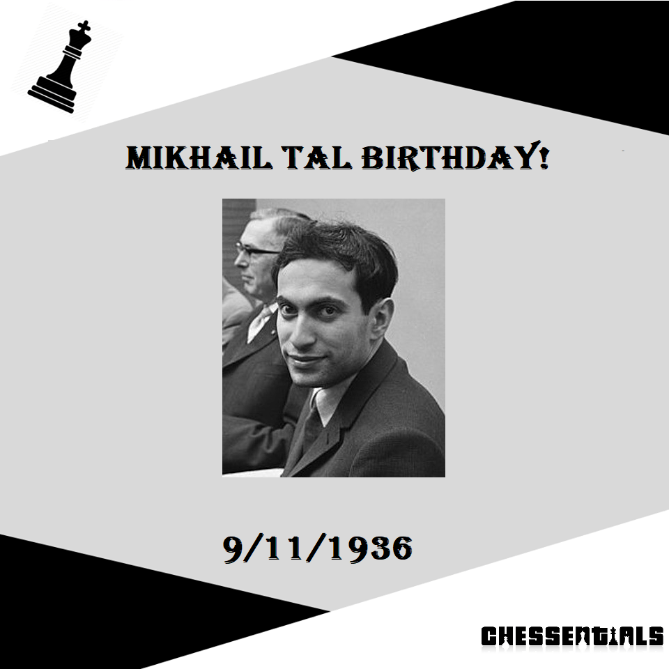 Happy Birthday Mikhail Tal. Let's all take some time today to chain smoke a  pack of cigs and sac pieces. : r/AnarchyChess
