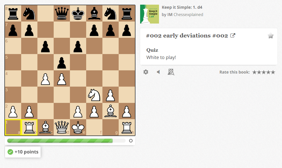 Quality Chess Blog » Chessable – Updated 'Woodpecking' Functionality