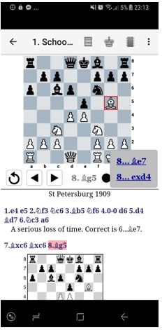 Everyman Chess Viewer for Android devices