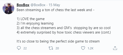 Tyler1 was the most watched streamer in August's list of top Chess