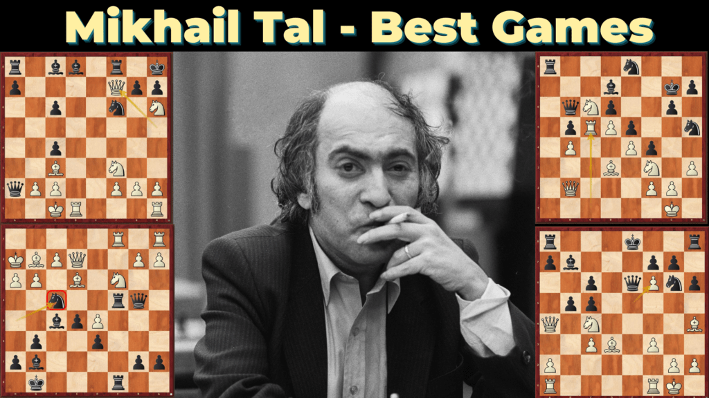 OMG! Mikhail Tal Resigns  Best Chess Games, Moves, Sacrifices, Traps,  Strategies & Ideas 