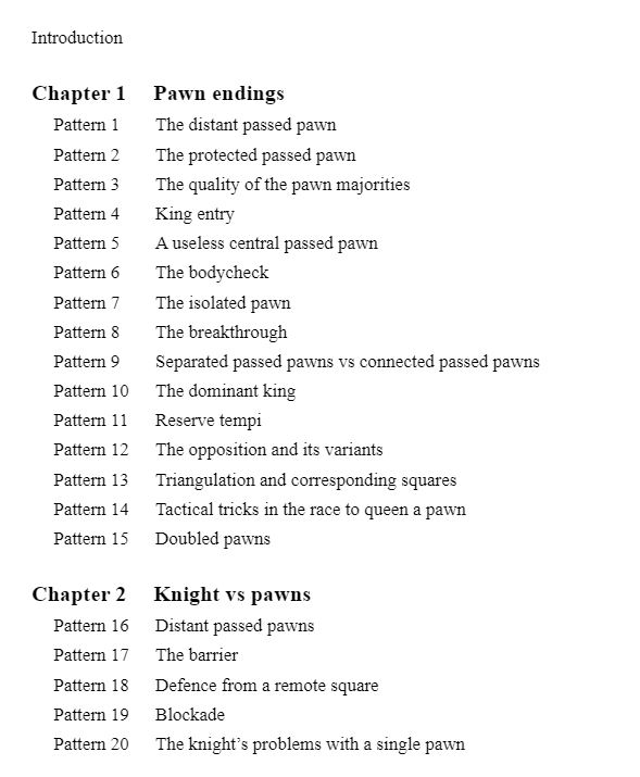 Understanding Pawn Endgames (book review) - SparkChess