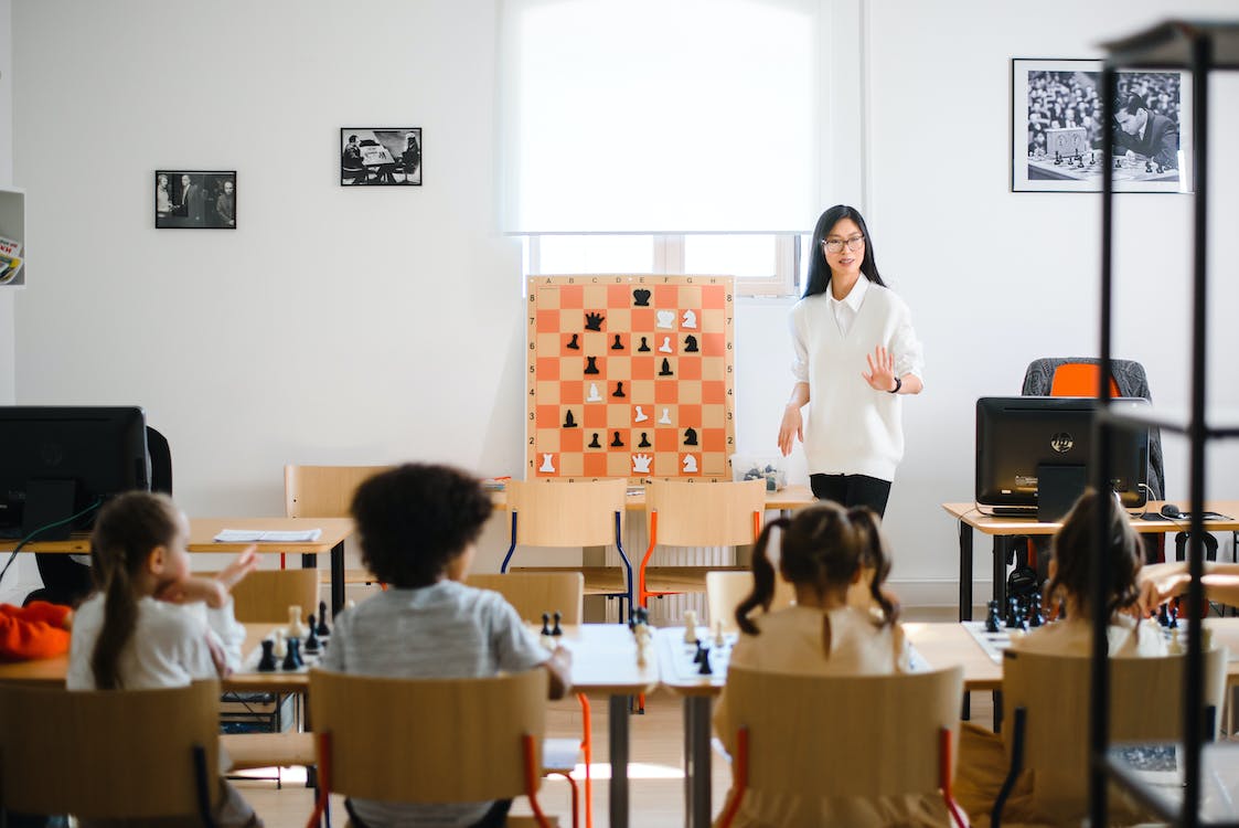 My first group lesson on Chessable Classrooms 